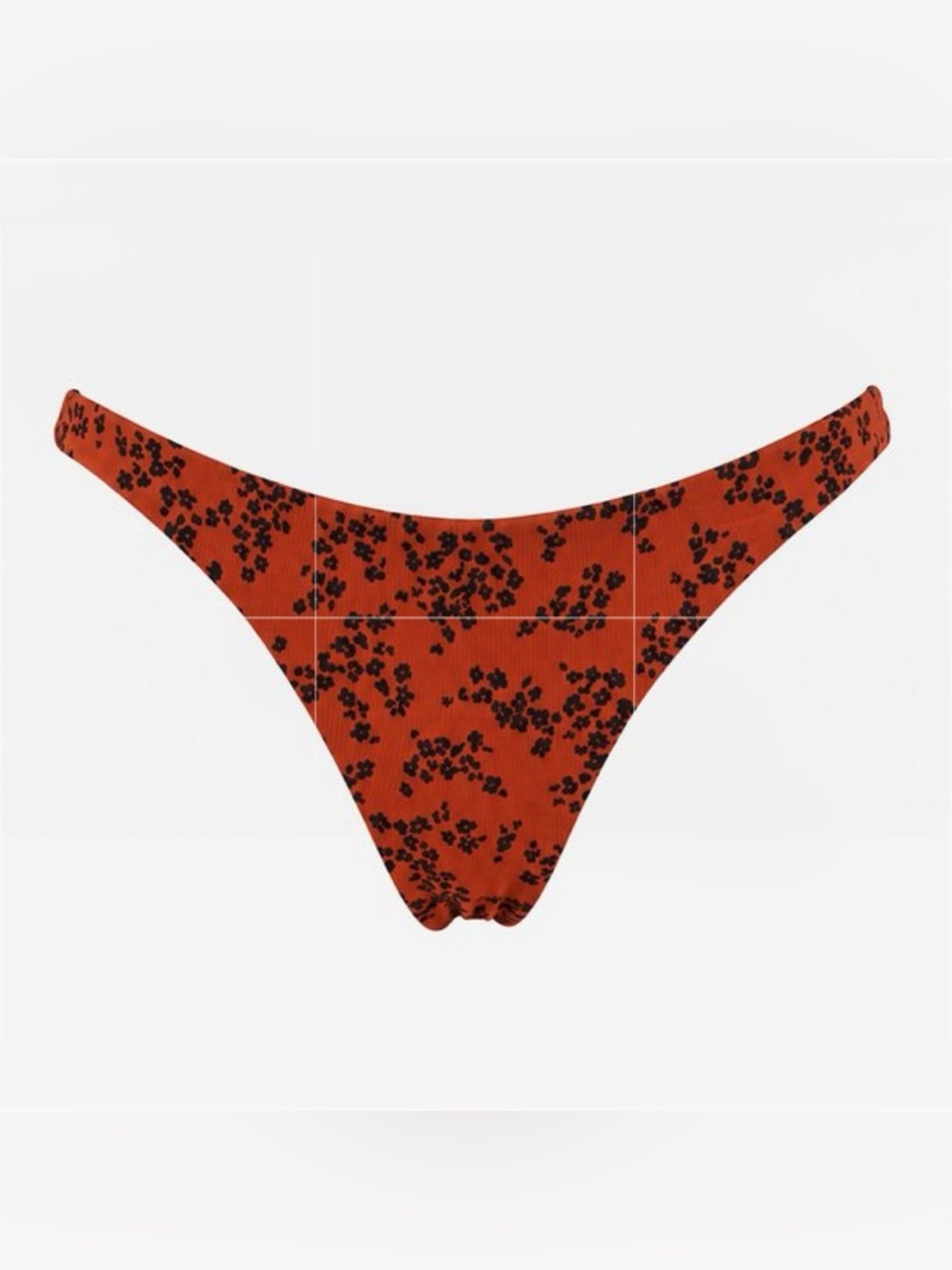 Hurley Ditsy Cheeky French Bikini Reversible Bottoms Large - Picture 4 of 4